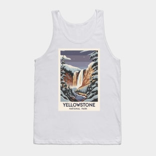 Yellowstone National Park Vintage Poster Tank Top